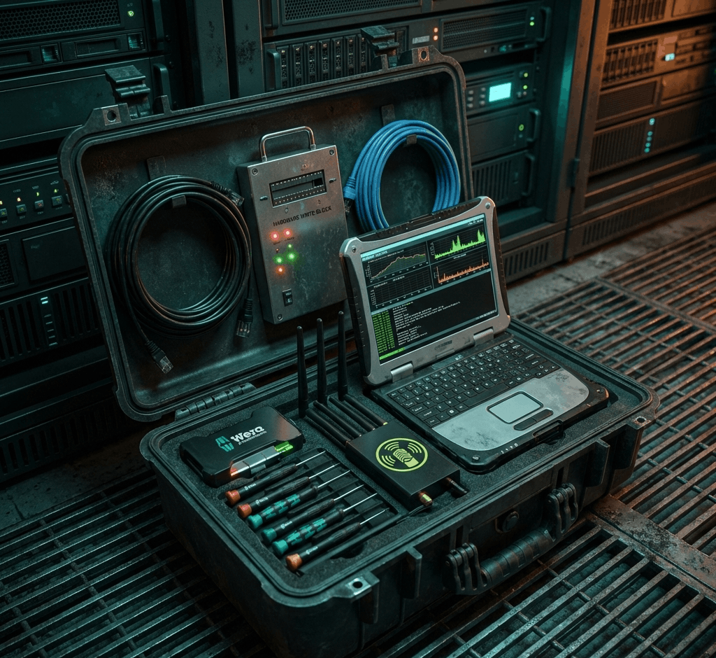 Чемоданчик ИБ-специалиста: Физические инструменты, без которых аудит и пентест — это фикция